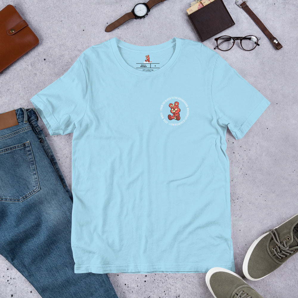 BLOCK TO BOARDROOM Unisex t-shirt