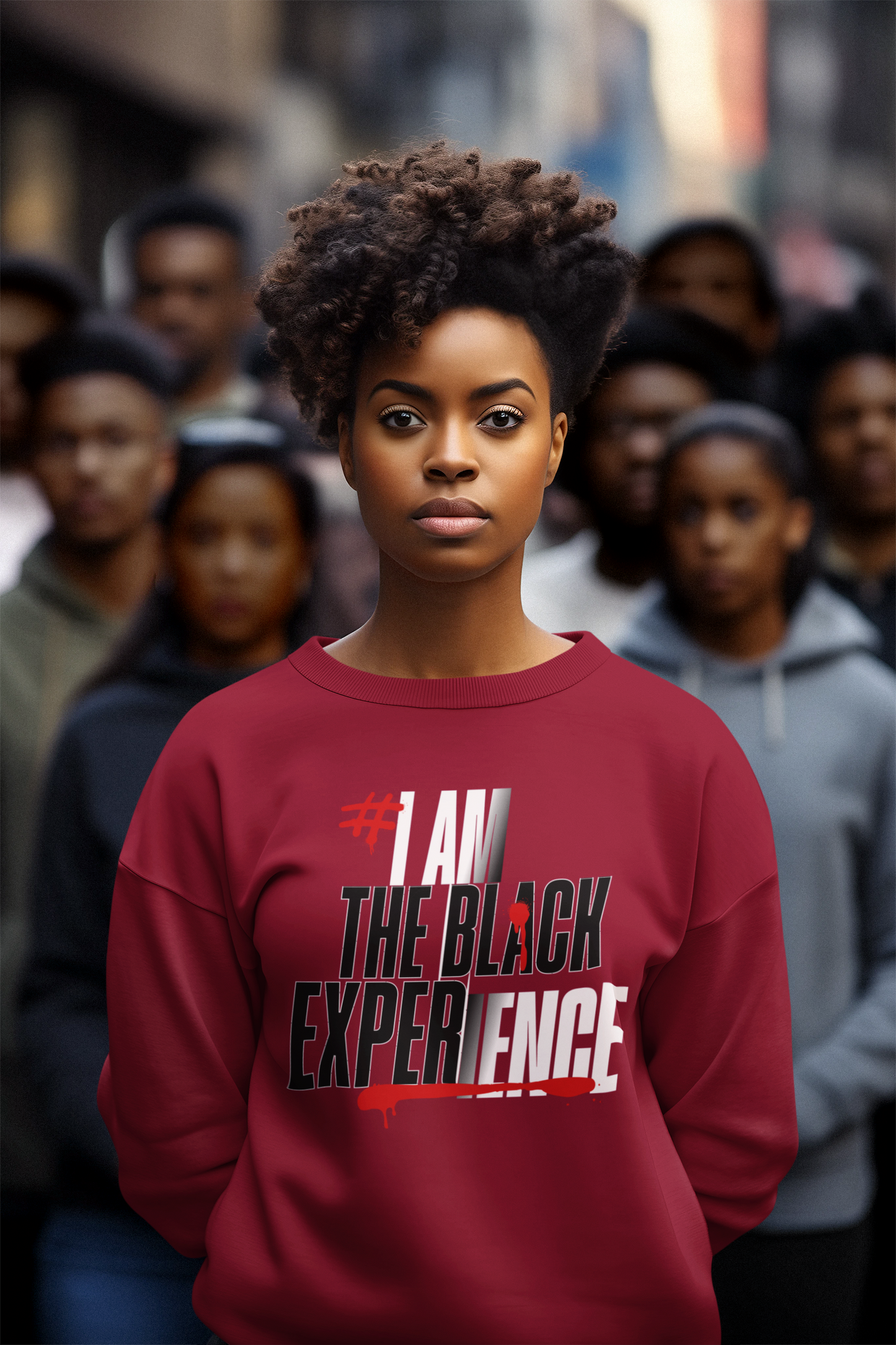 BLACK EXPERIENCE Unisex Sweatshirt