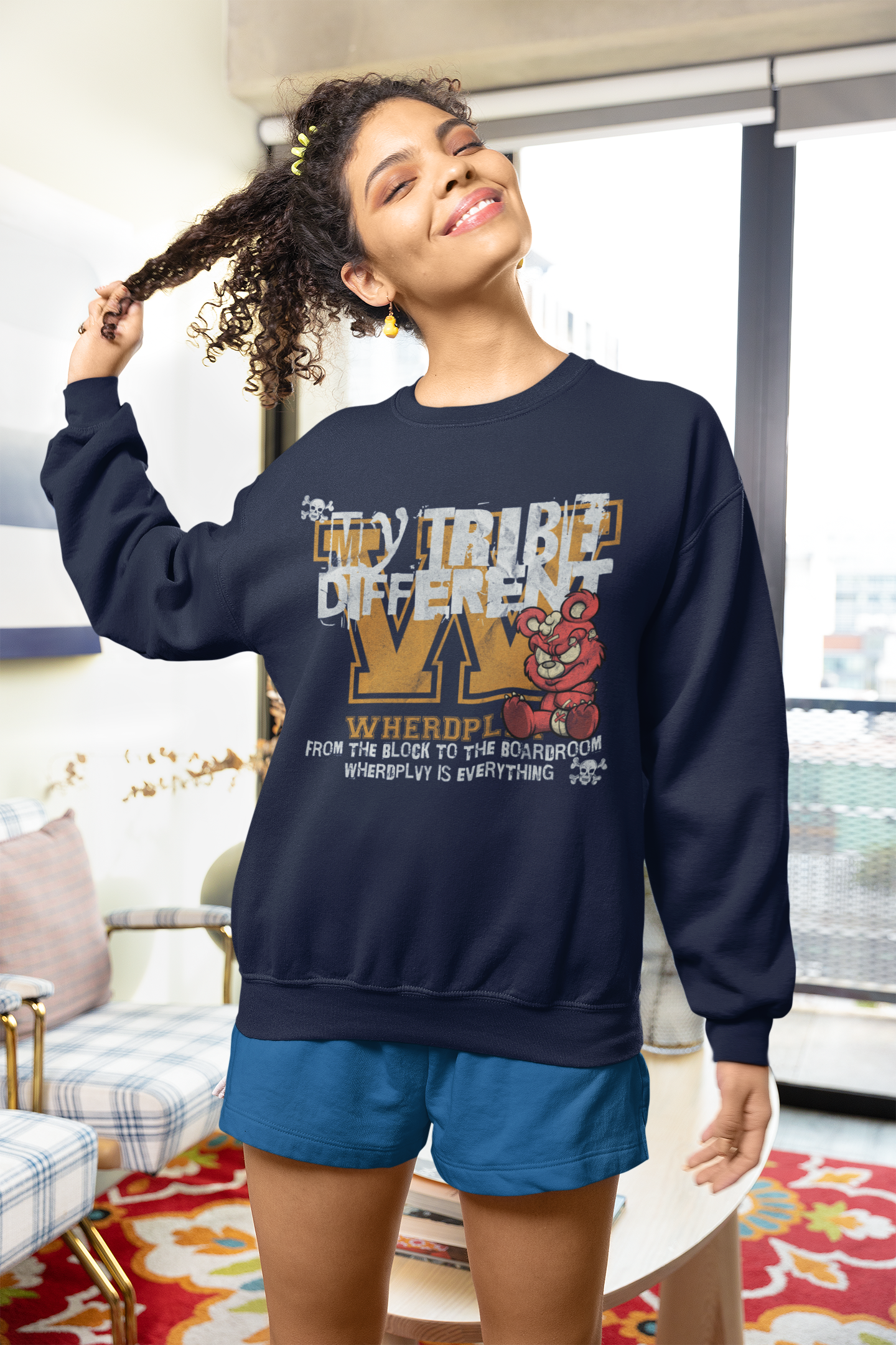 MY TRIBE DIFFERENT Unisex Sweatshirt