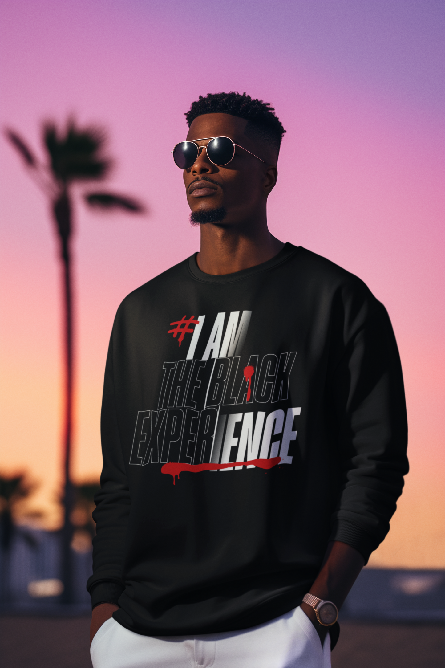 BLACK EXPERIENCE Unisex Sweatshirt