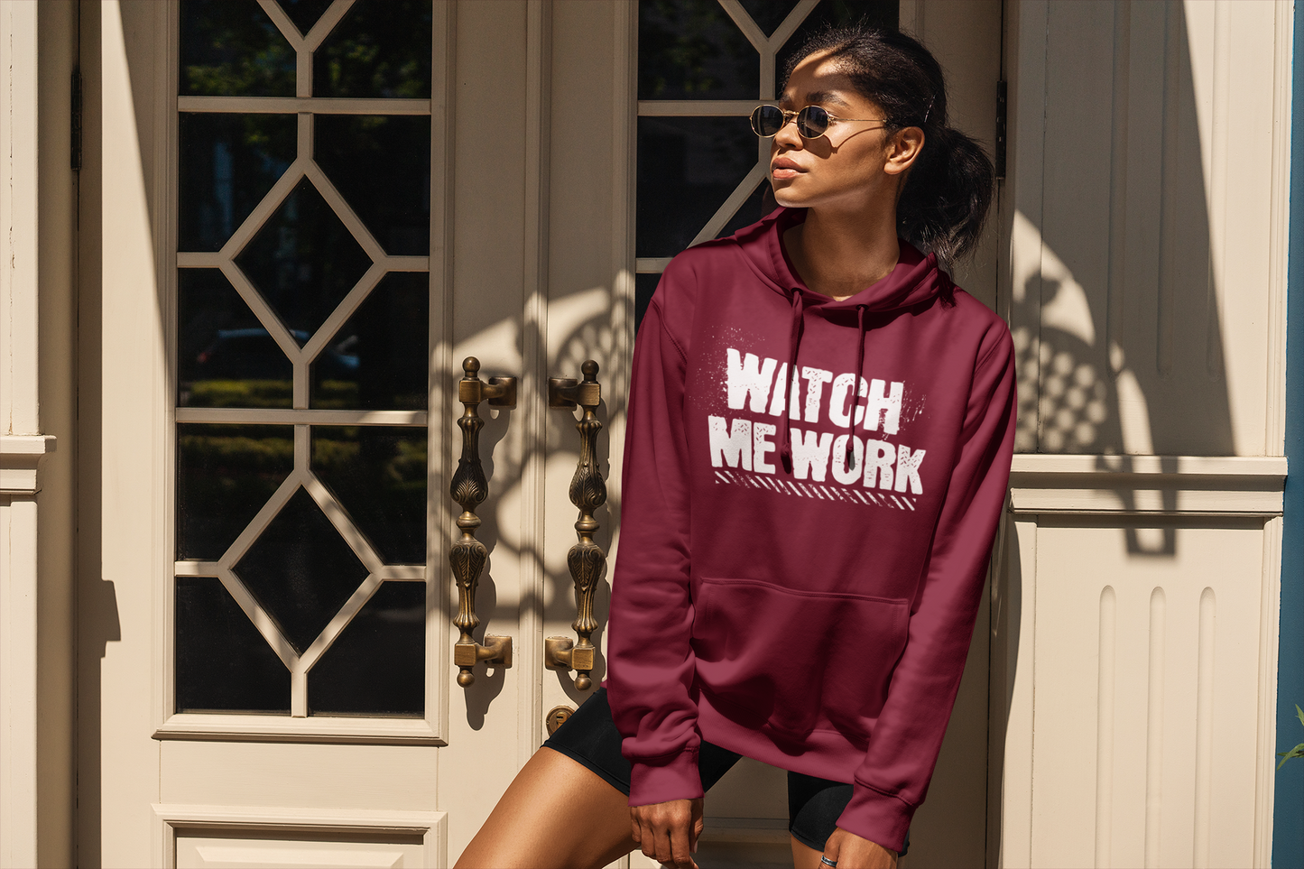 WATCH ME WORK Unisex Hoodie