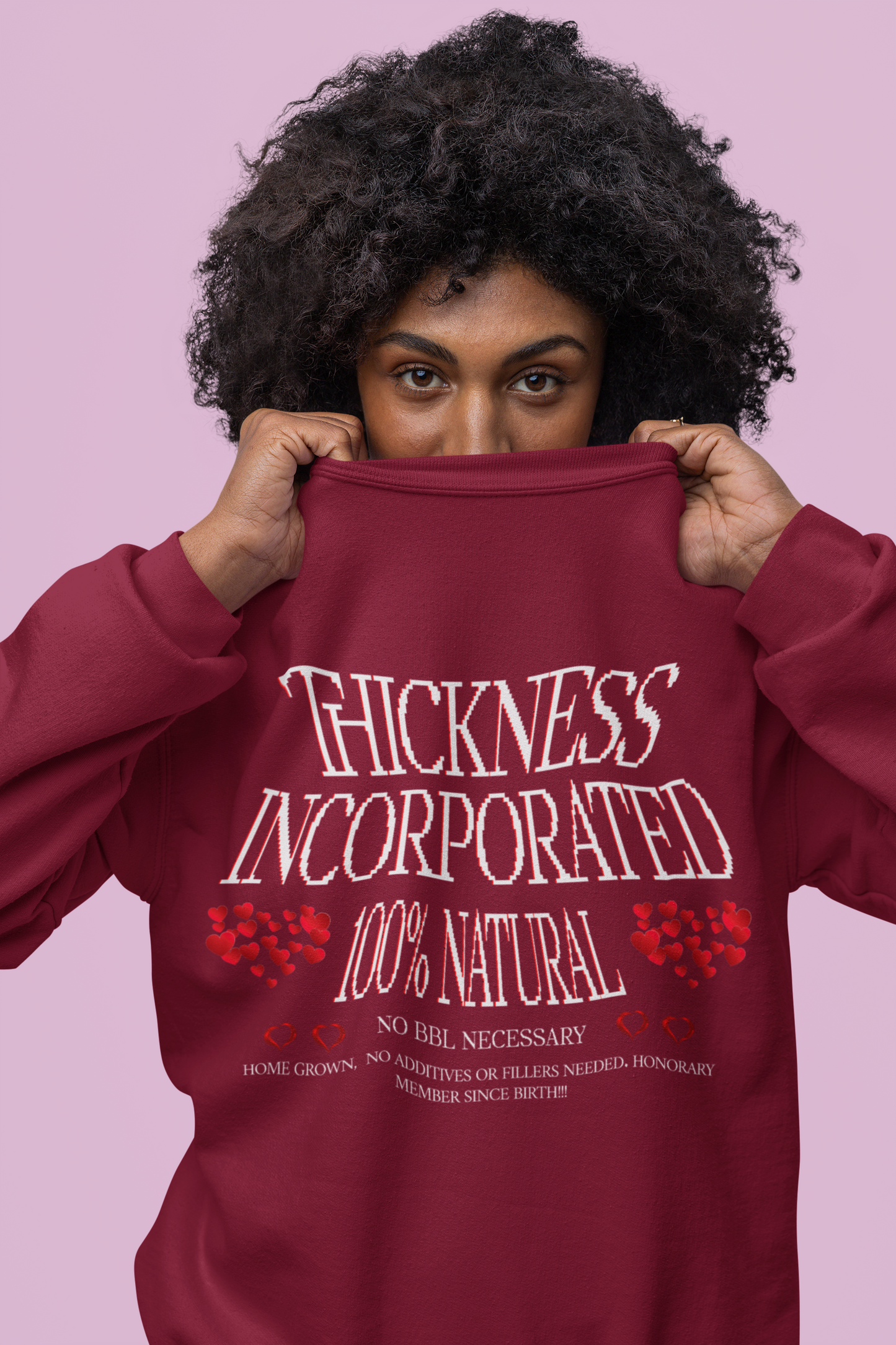 THICKNESS INCORPORATED Unisex Sweatshirt