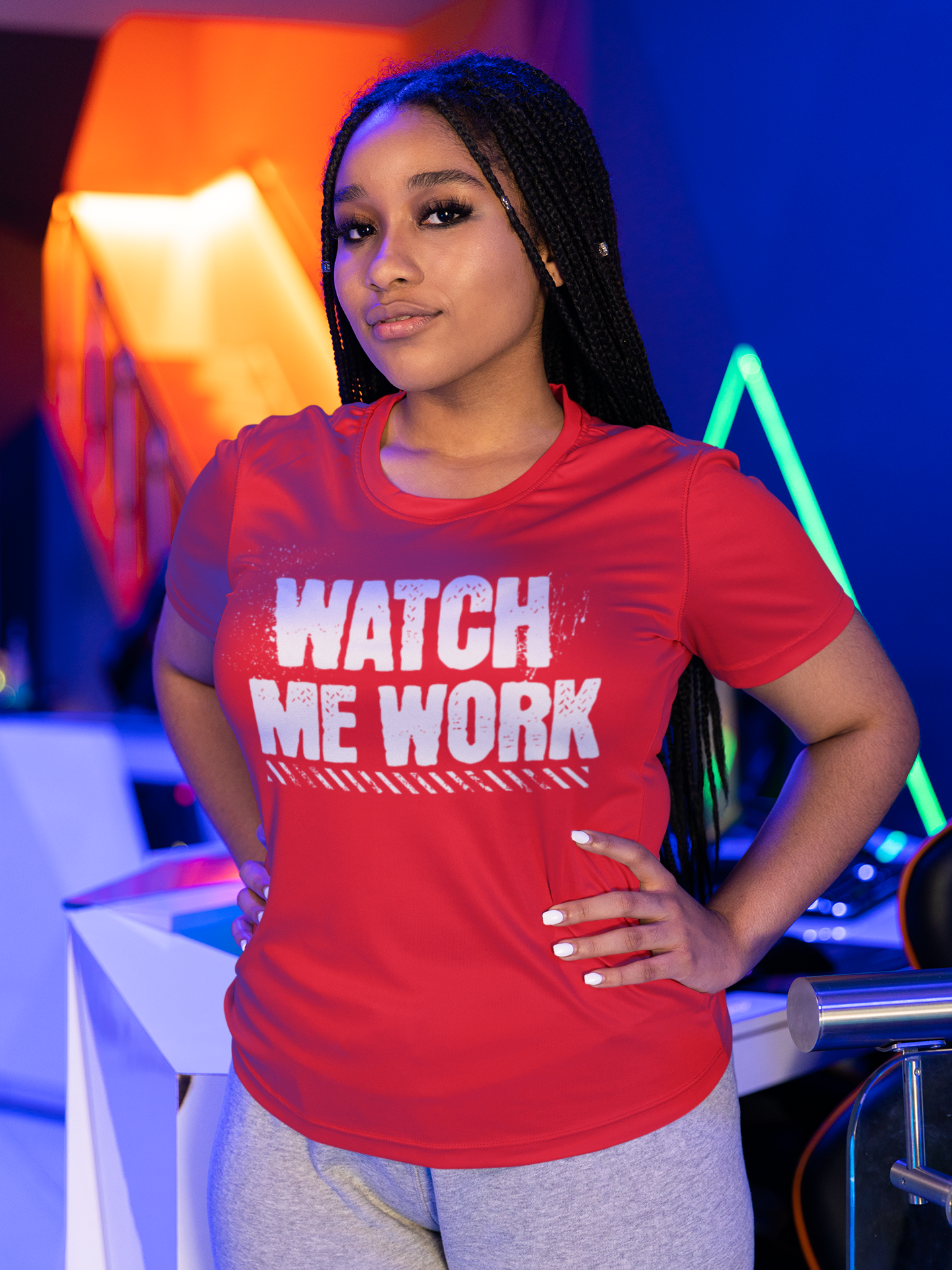 WATCH ME WORK Unisex t-shirt