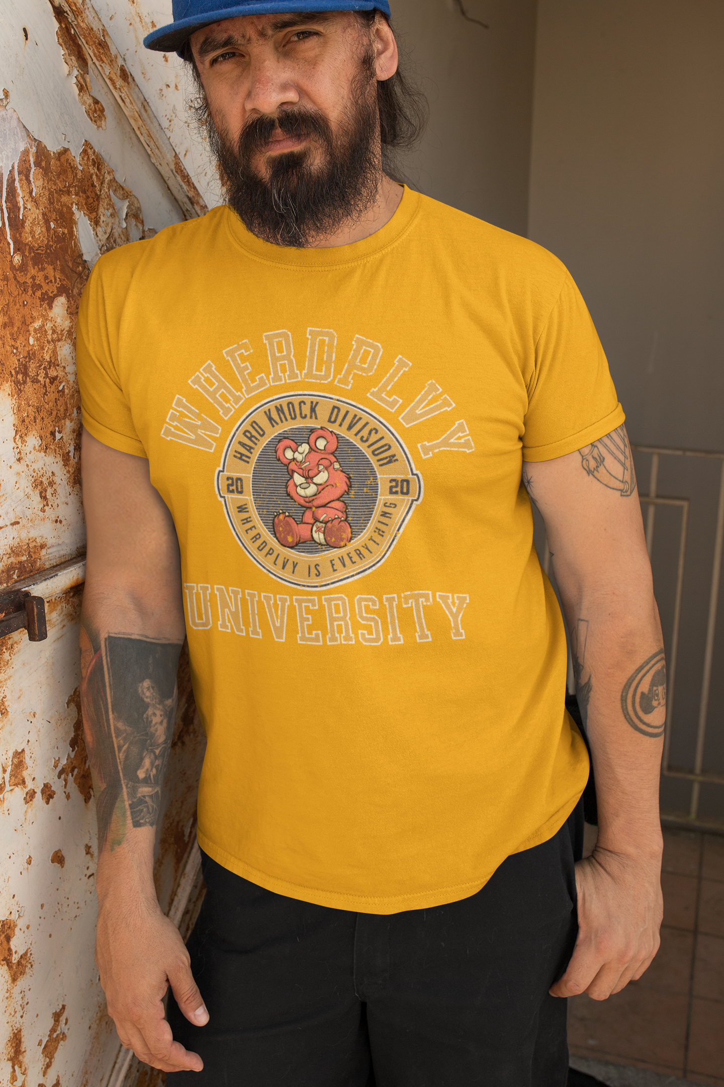 WHERDPLVY UNIVERSITY Unisex t-shirt