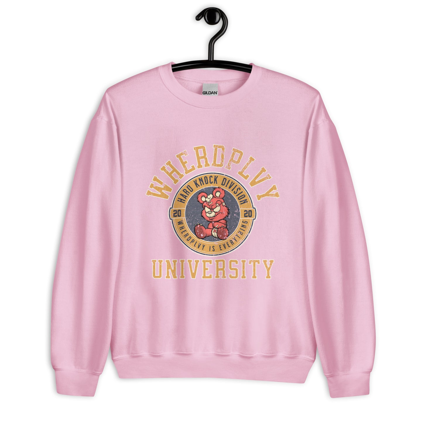 WHERDPLVY UNIVERSITY Unisex Sweatshirt