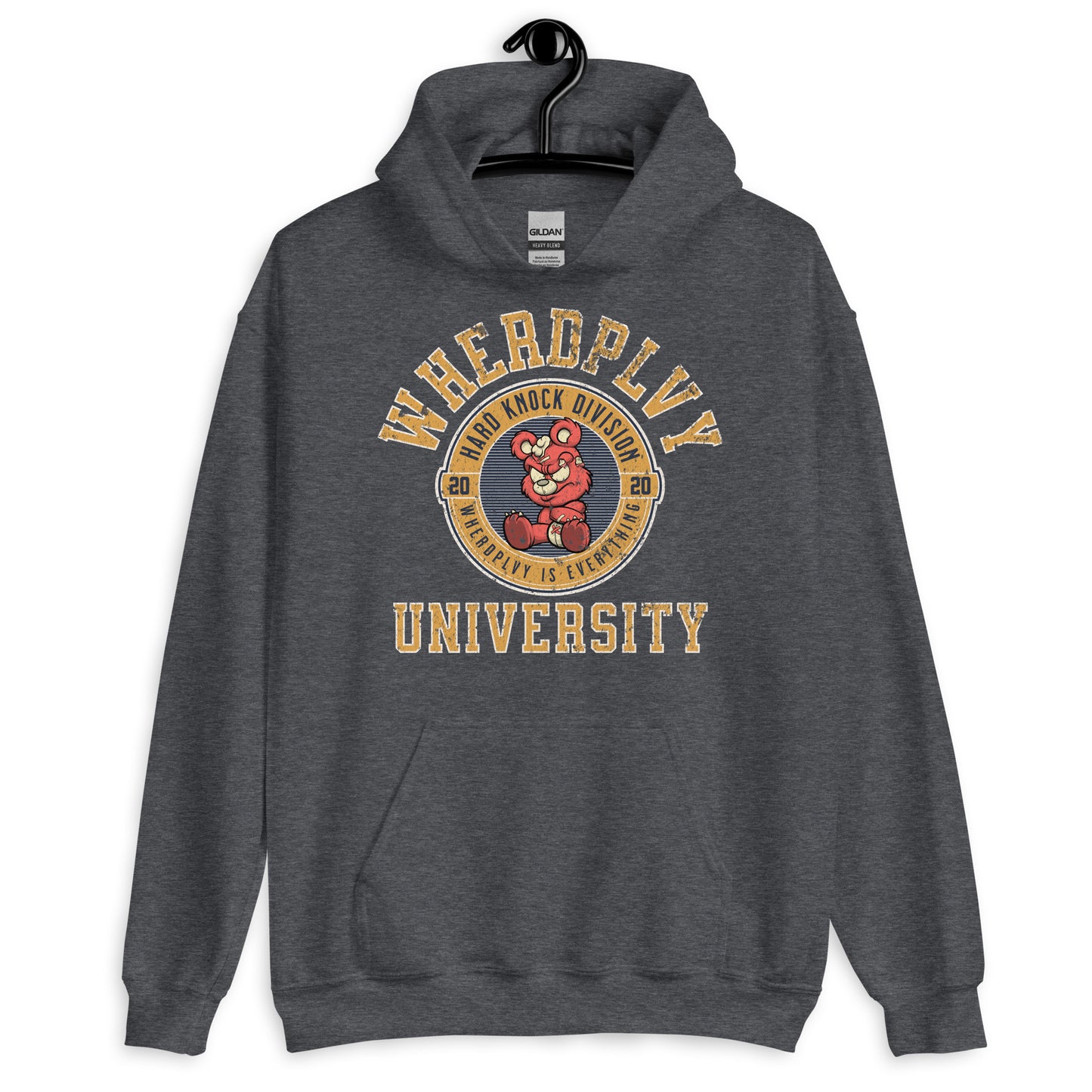 WHERDPLVY UNIVERSITY Unisex Hoodie