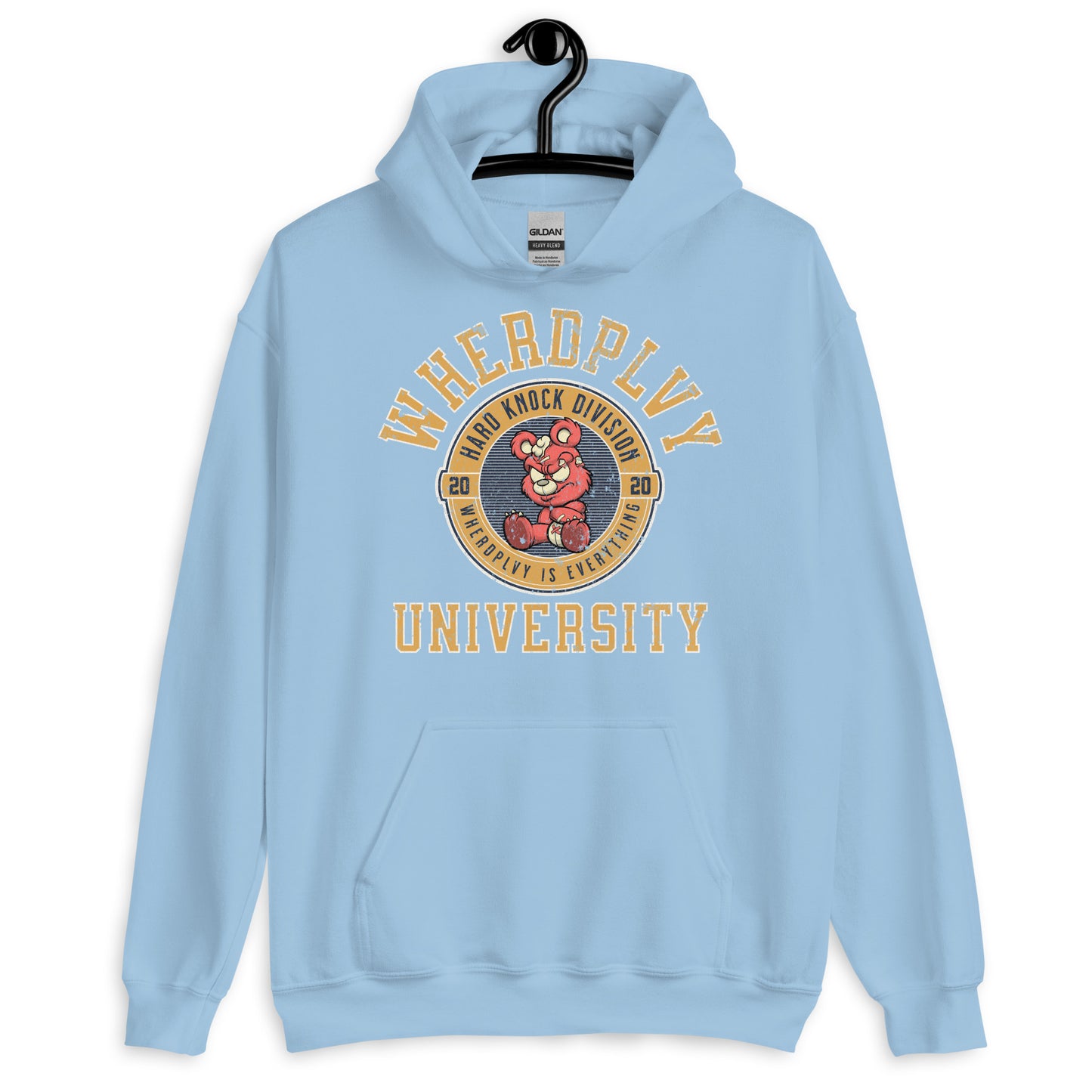 WHERDPLVY UNIVERSITY Unisex Hoodie