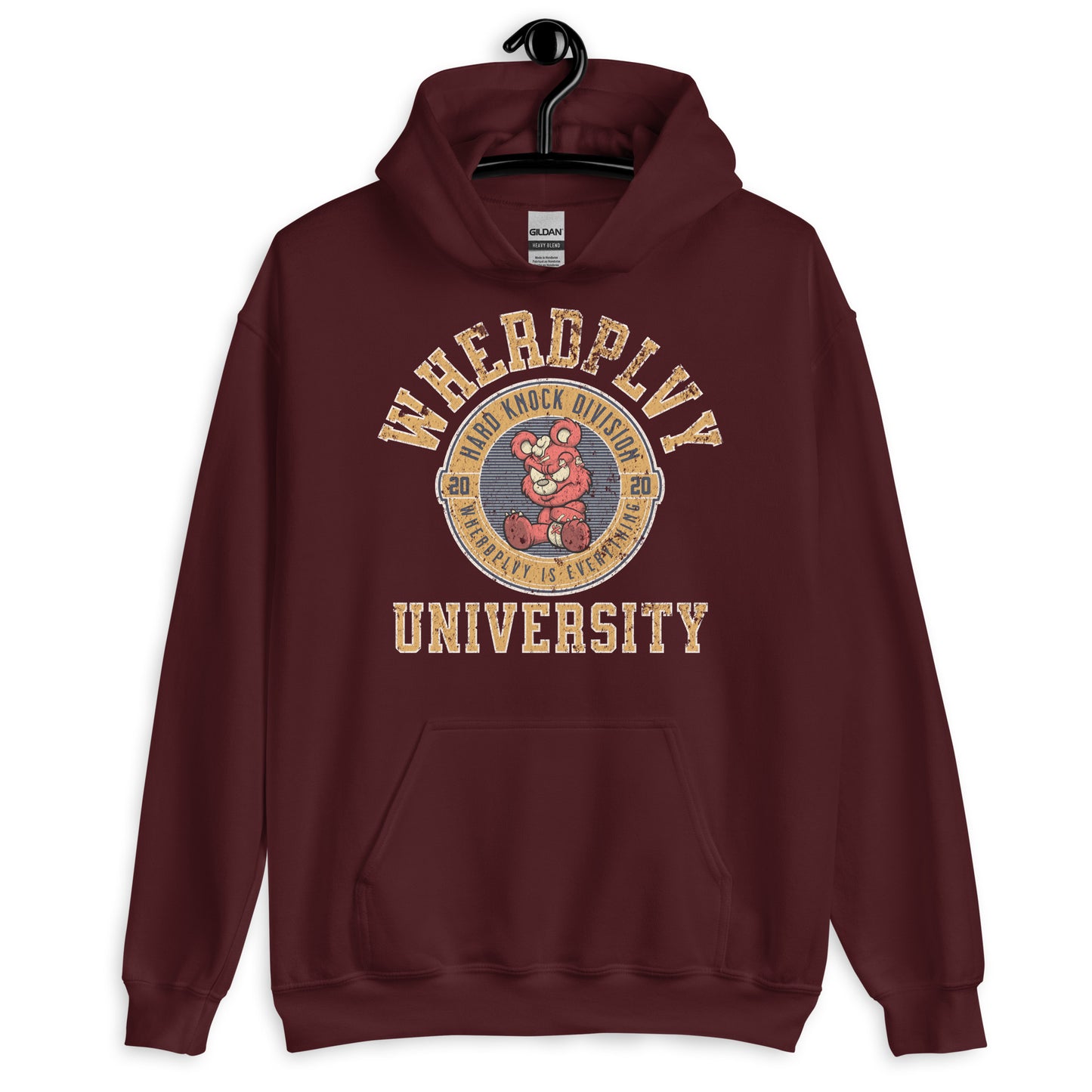 WHERDPLVY UNIVERSITY Unisex Hoodie