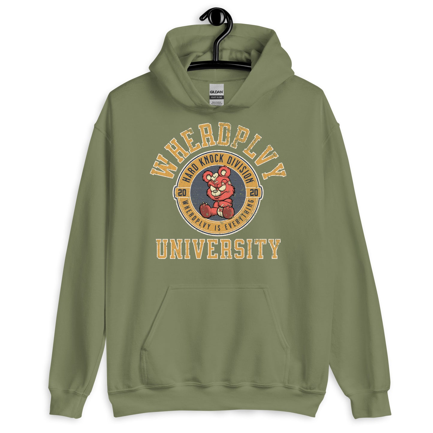 WHERDPLVY UNIVERSITY Unisex Hoodie