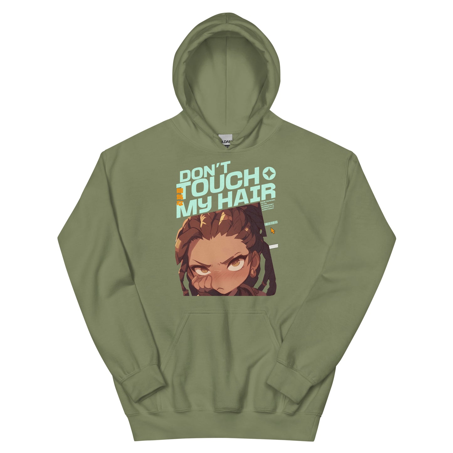 DON'T TOUCH MY HAIR Unisex Hoodie