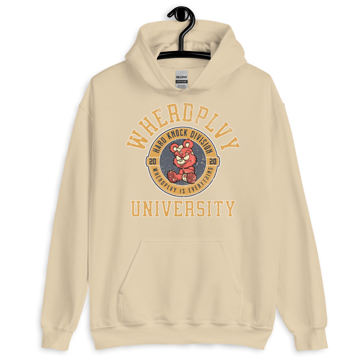 WHERDPLVY UNIVERSITY Unisex Hoodie