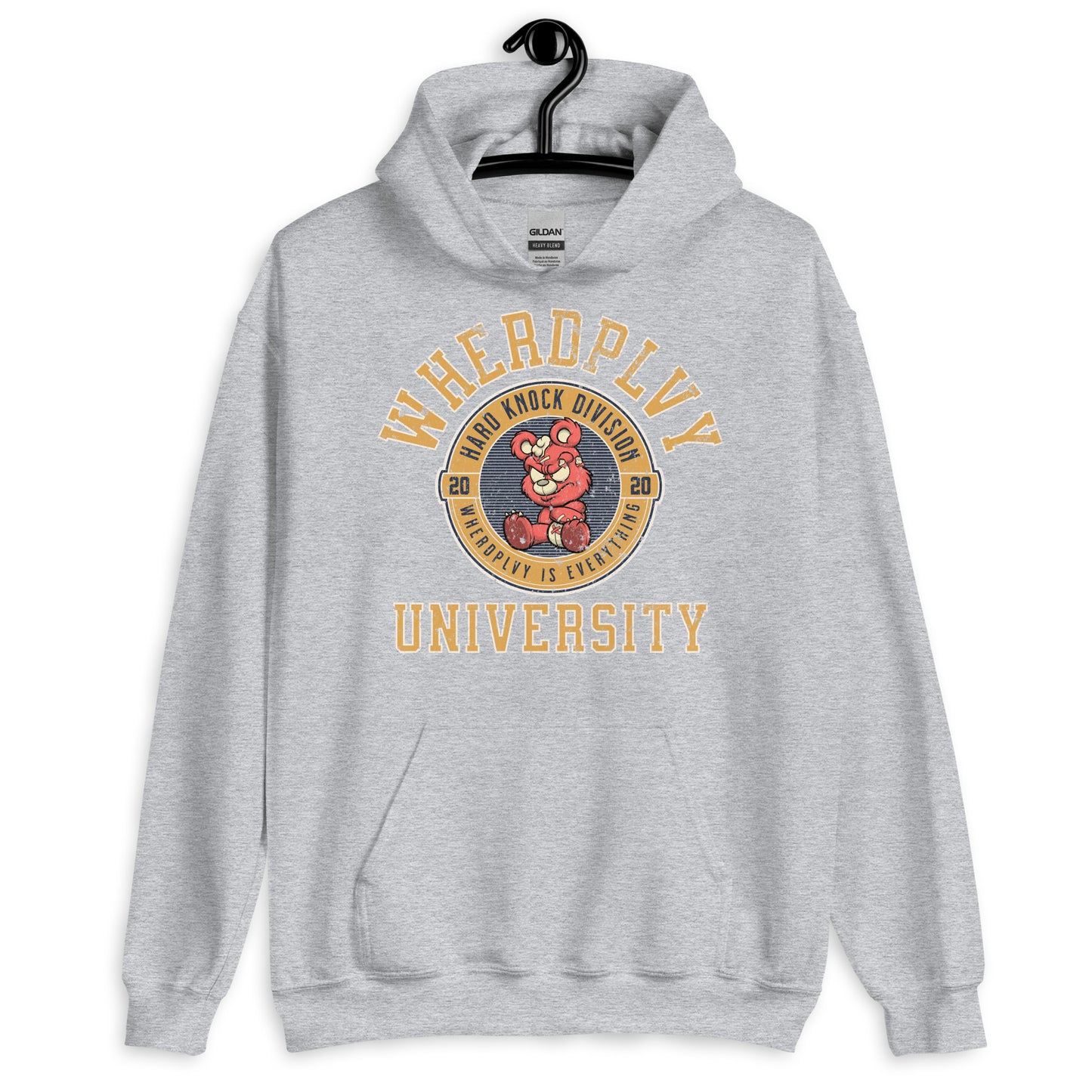 WHERDPLVY UNIVERSITY Unisex Hoodie