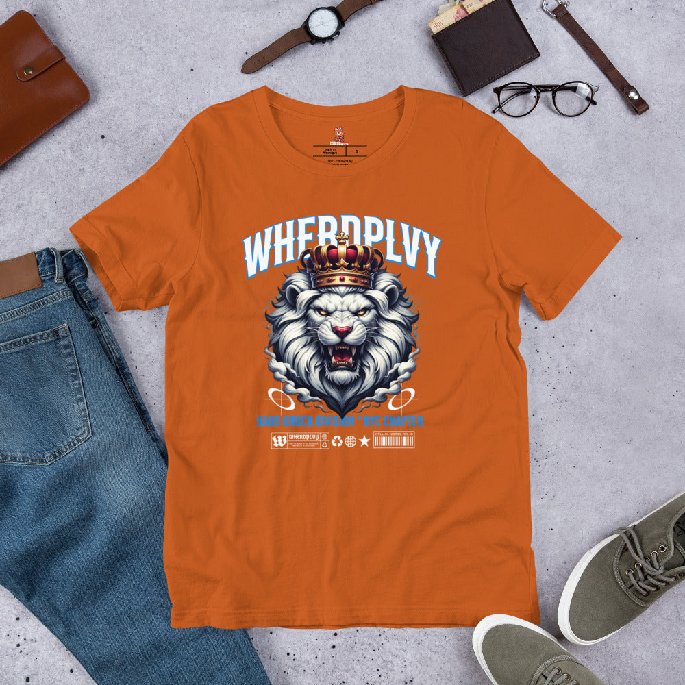 WHERDPLVY LION Unisex t-shirt