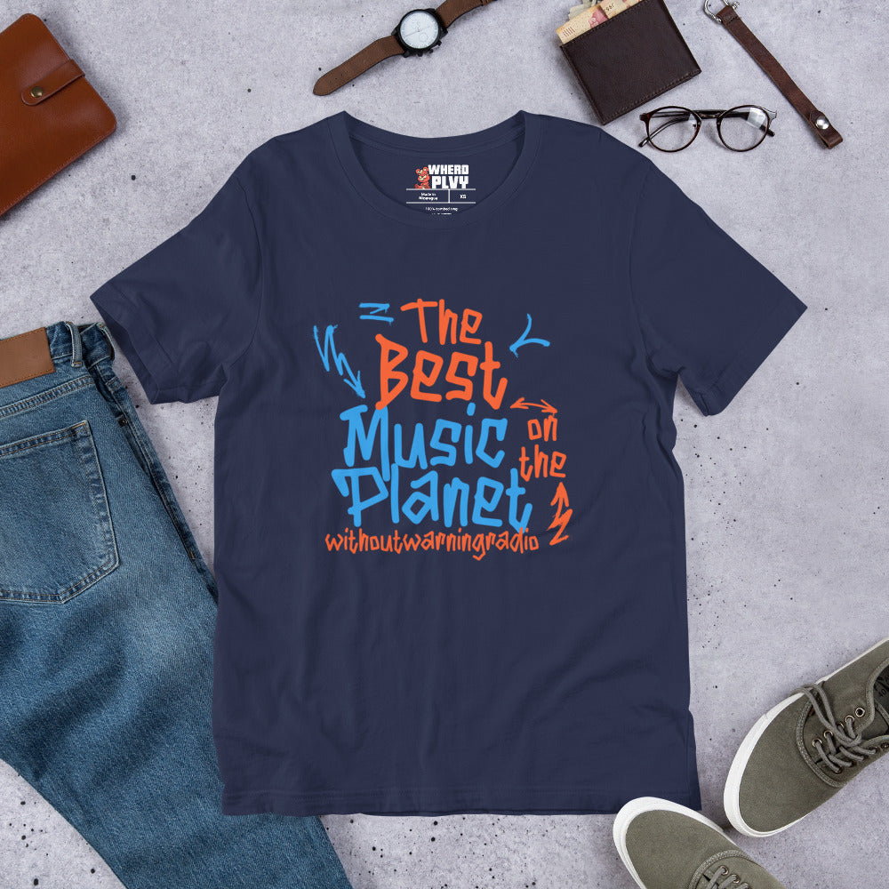 THE BEST MUSIC Unisex t-shirt