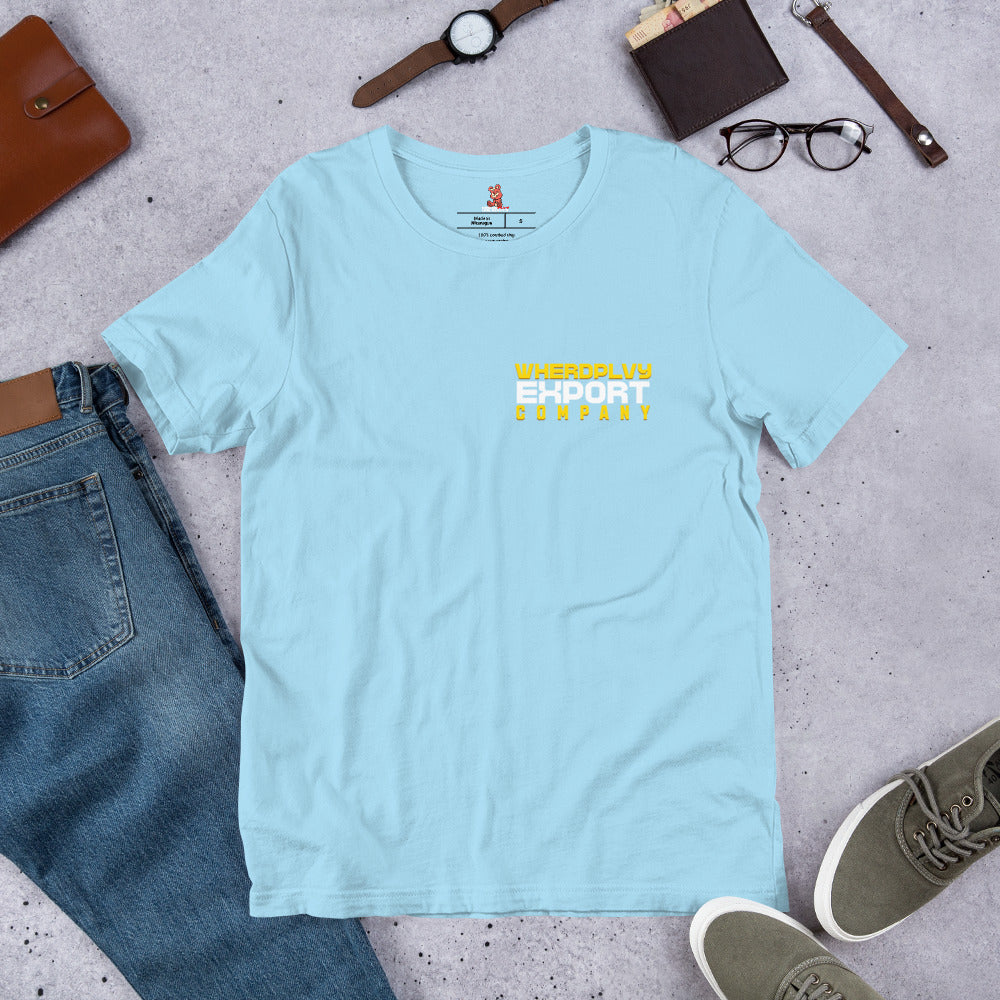 WHERDPLVY EXPORT COMPANY Unisex t-shirt