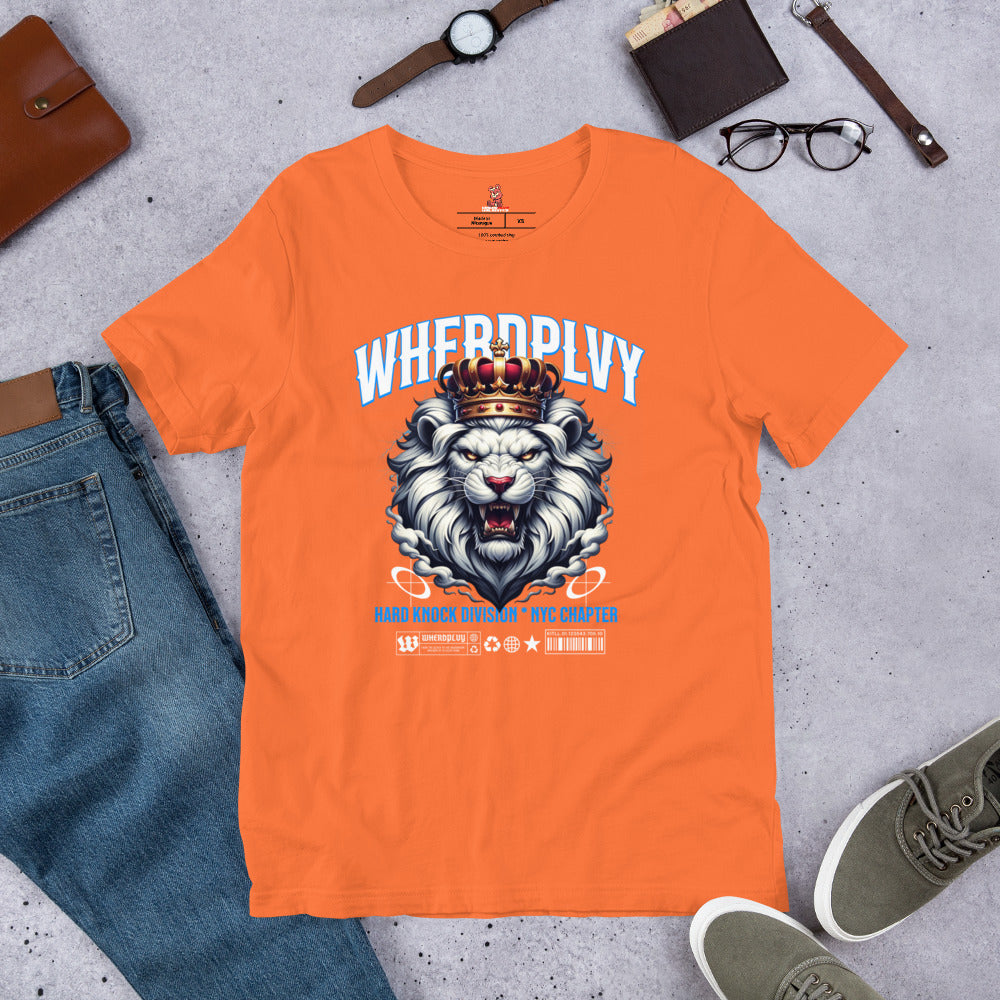 WHERDPLVY LION Unisex t-shirt