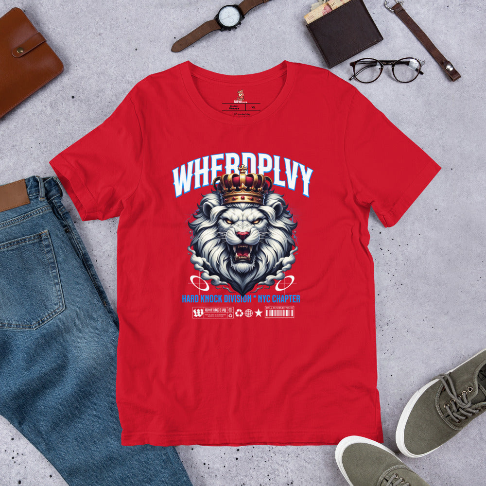 WHERDPLVY LION Unisex t-shirt