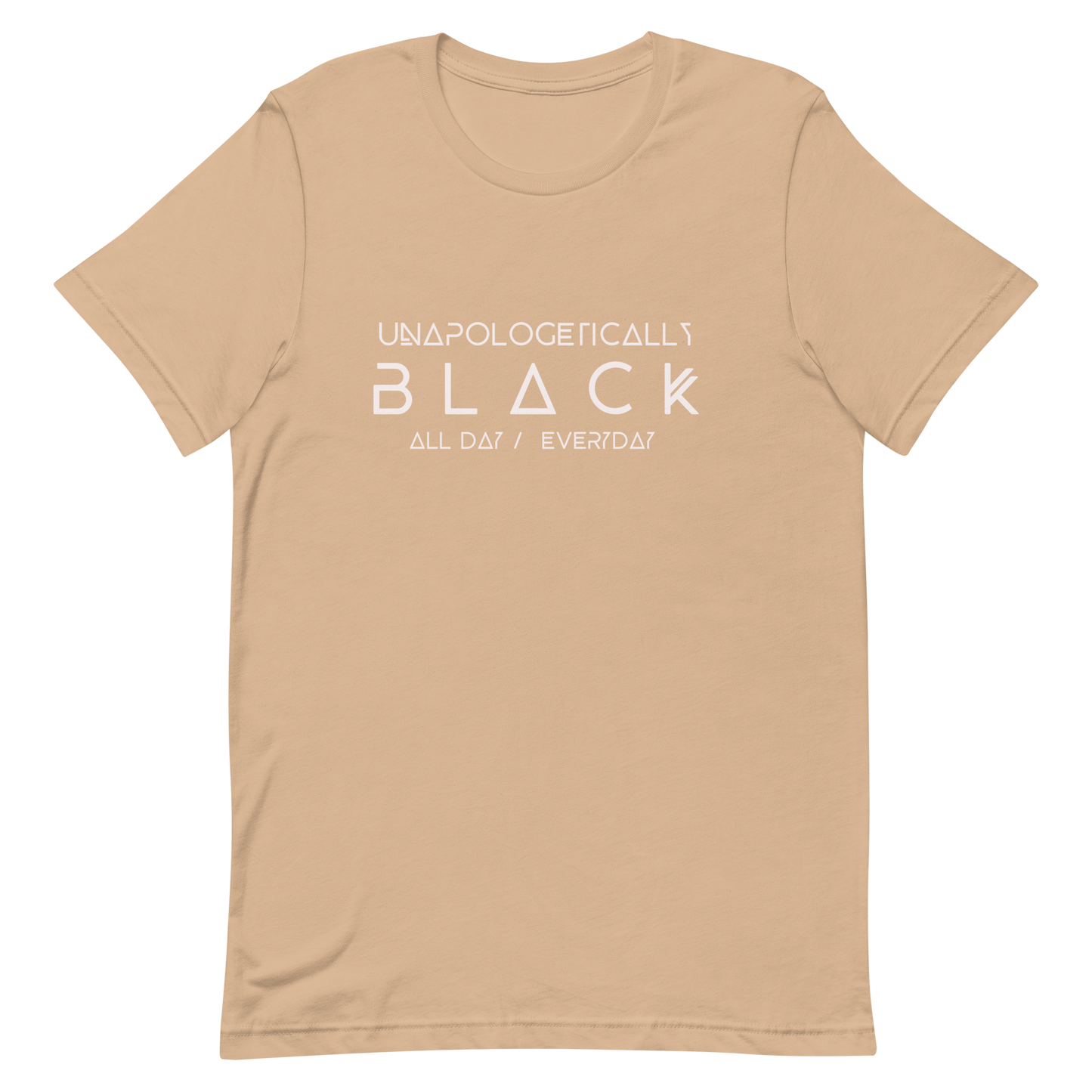 Unapologetically Black Short Sleeve Unisex T-Shirt