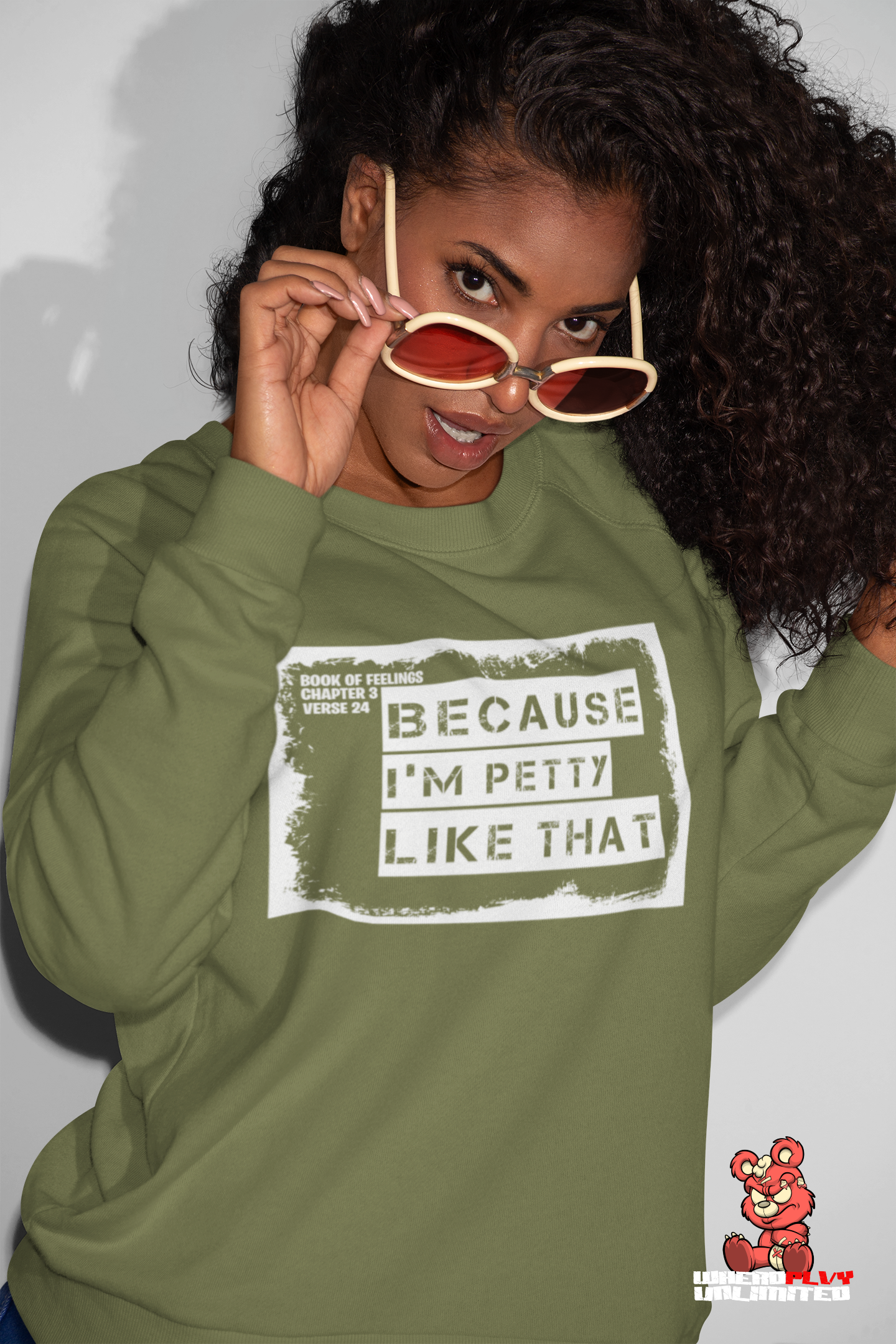 I'm Petty Unisex Sweatshirt